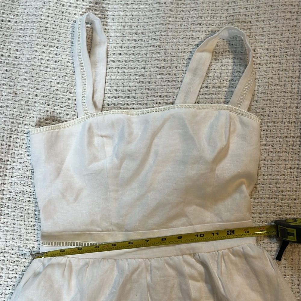 Reformation White Everett Midi Dress - Picture 7 of 7